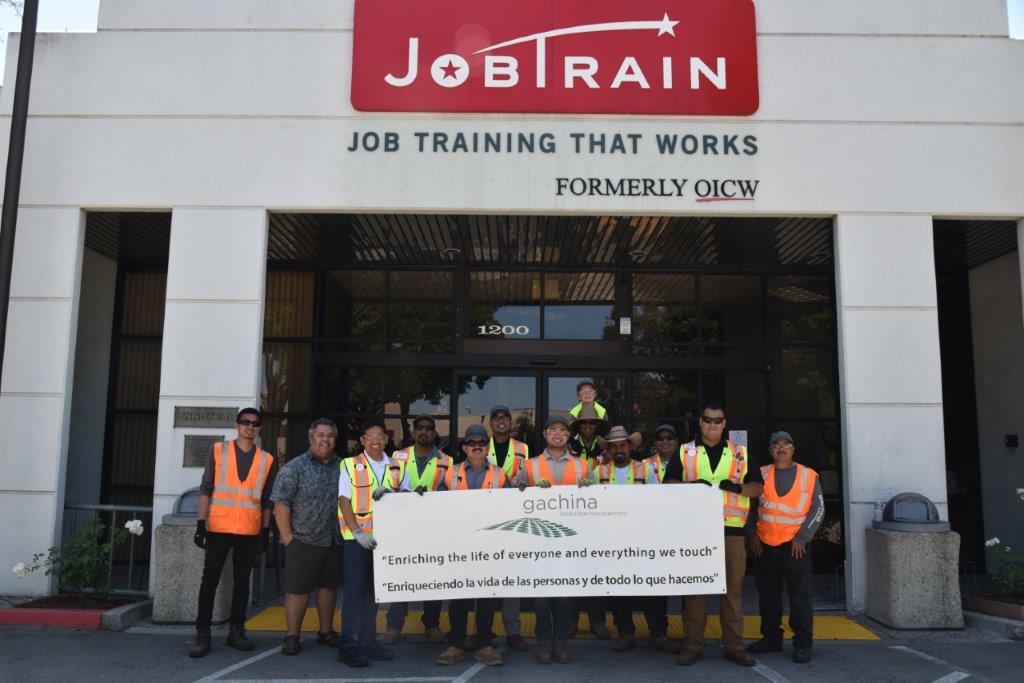 Gachina Landscape Management has partnered with JobTrain in East Palo Alto since 1992